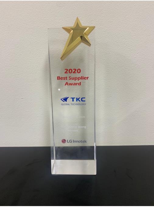 23. BEST Supplier Award_LG Innoteck Co.,Ltd.
